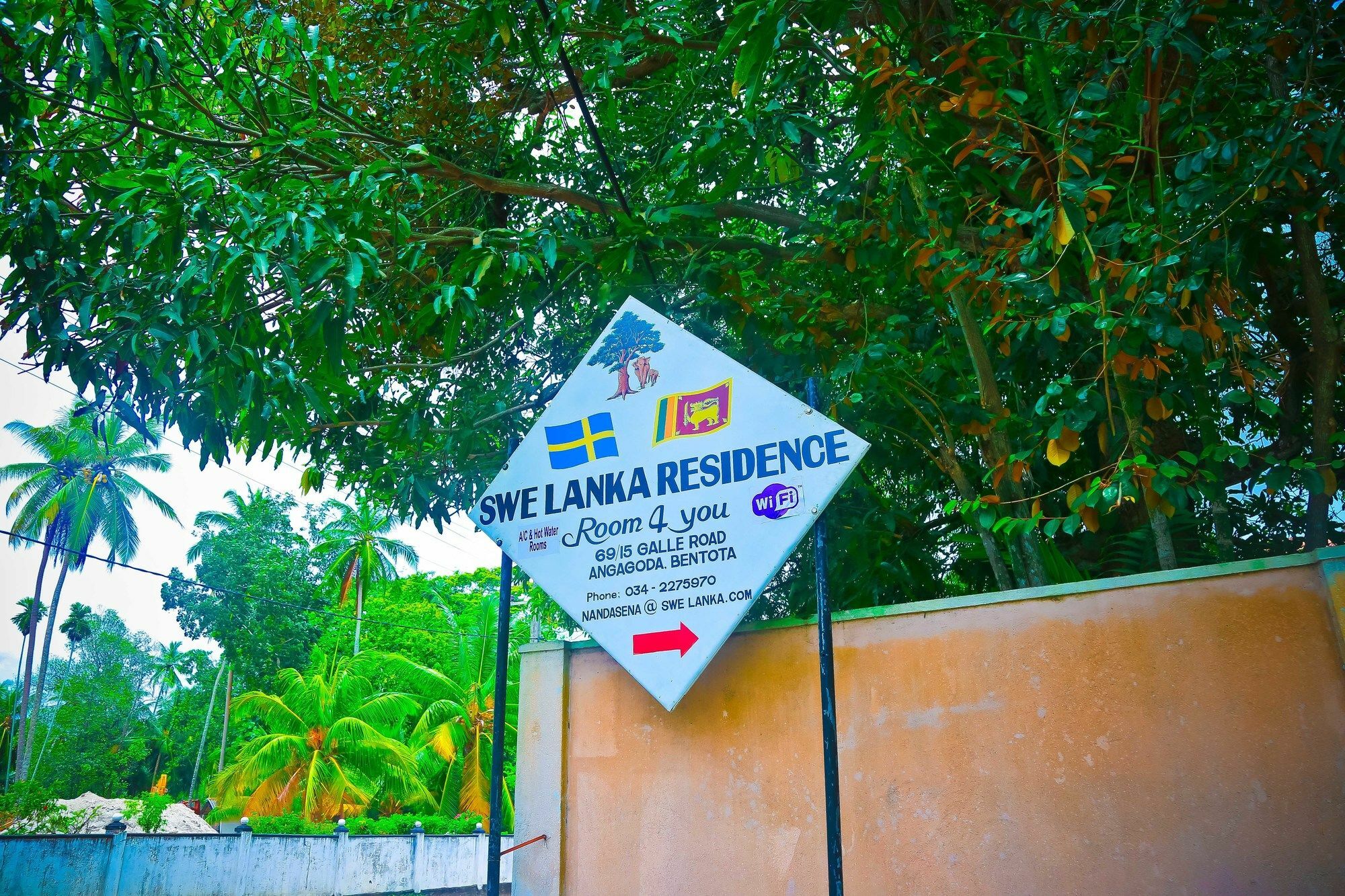 Swelanka Residence Bentota Exterior foto
